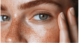 tàn nhang xuất hiện