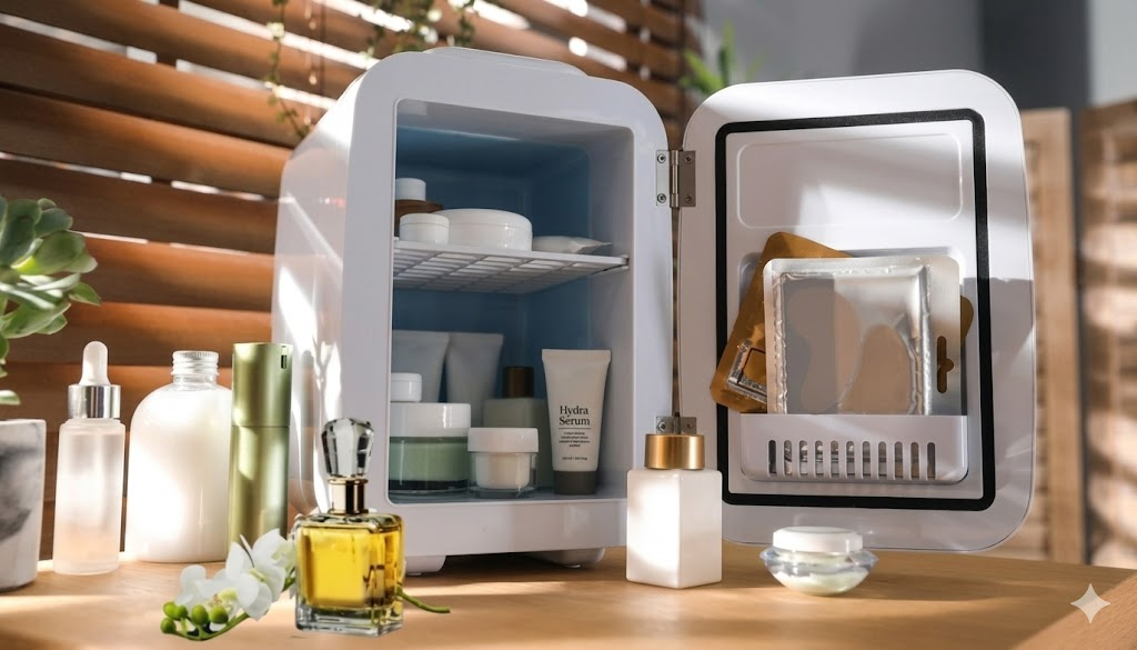 Bảo Quản Nước Hoa Đúng Cách Thơm Lâu Với 8 Mẹo Nhỏ Tủ lạnh bảo quản nước hoa chuyên dụng Laluz, duy trì nhiệt độ lý tưởng.